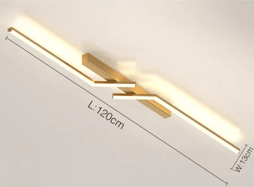 BowLift | Modern Flush-Mounted LED Line Ceiling Light – Minimalist & Energy Efficient