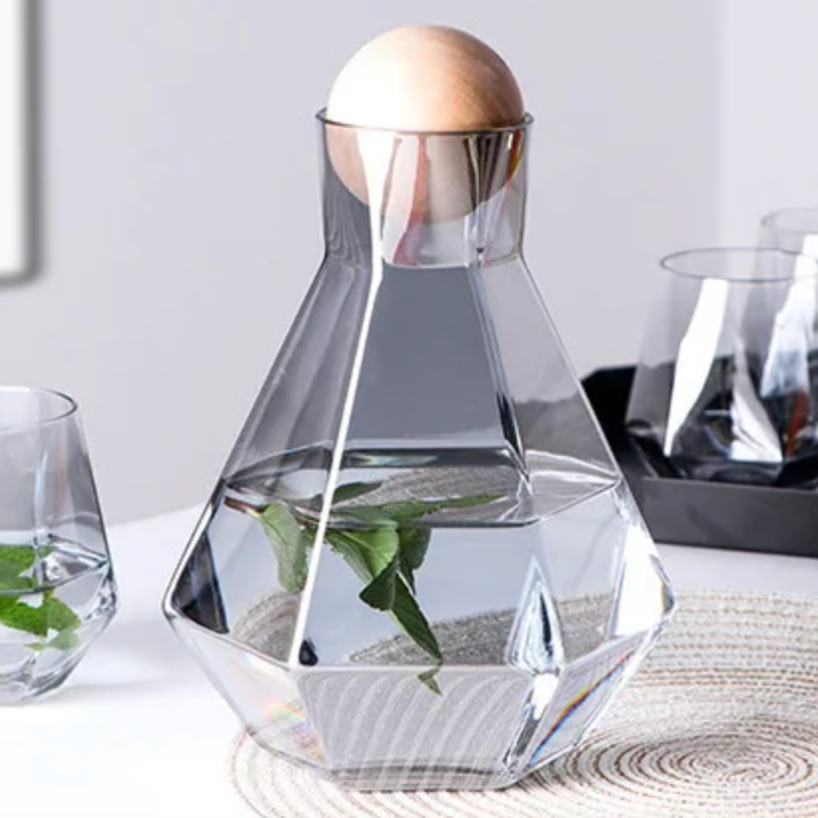 Diamond Drinkware 5-Piece Set Bowlift