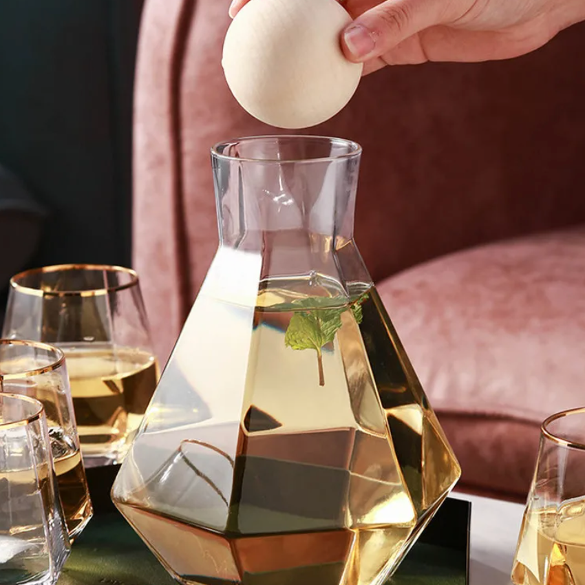 Diamond Drinkware 5-Piece Set Bowlift