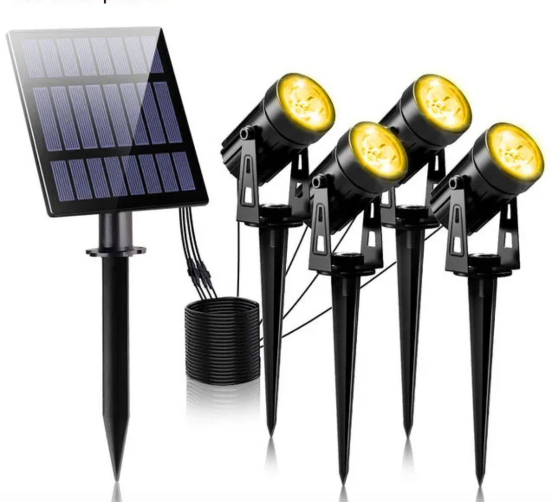Solar Spotlights 5-Piece Set Bowlift