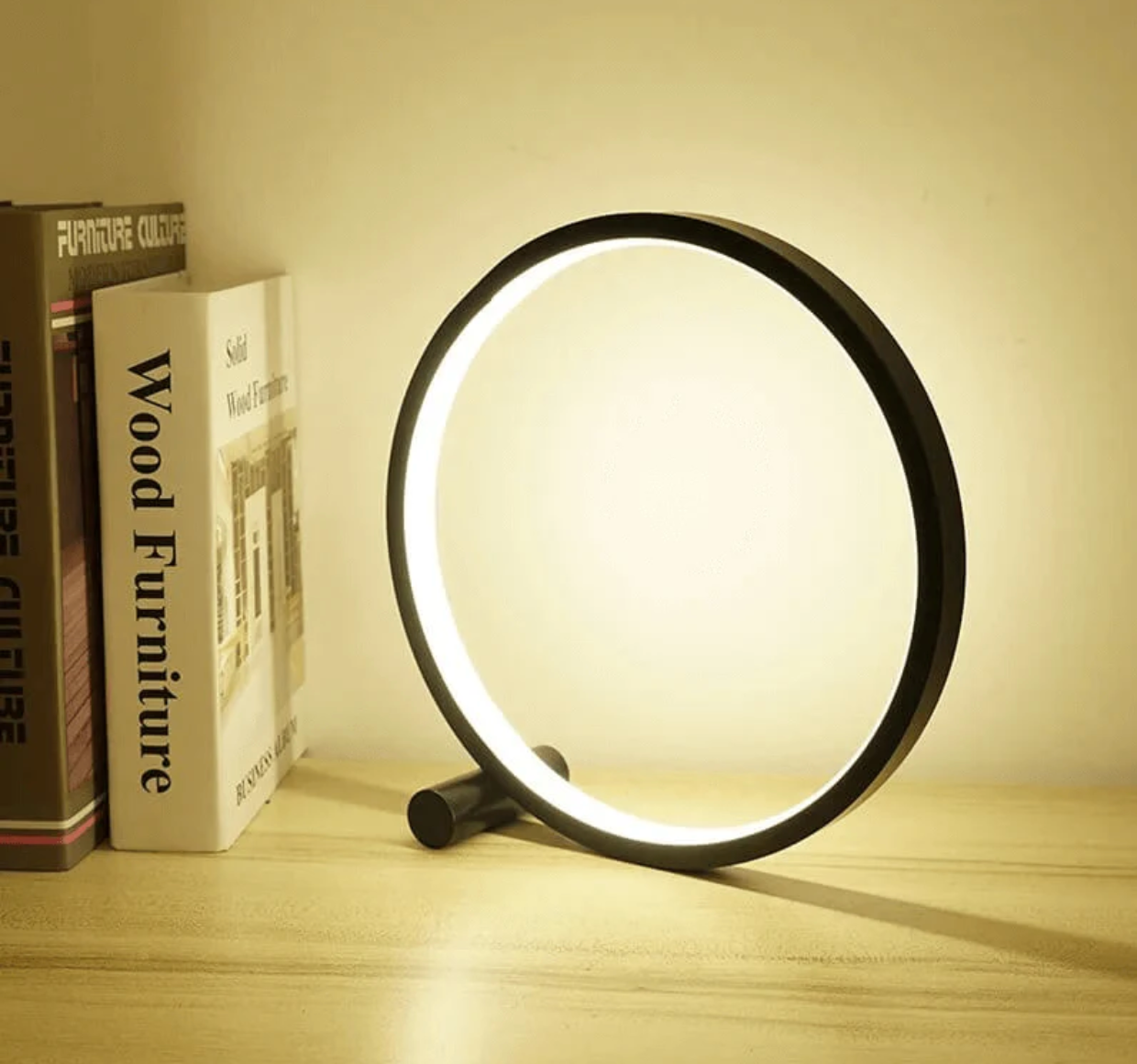 BowLift | Frendorf - Minimalistic table lamp with touch and dimming function