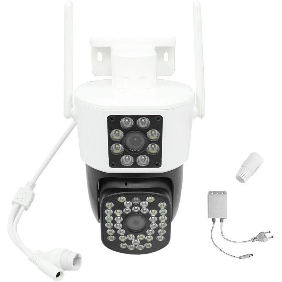 DualGuard Max 2-Pack – 360° Security Camera Set with Night Vision | Bowlift