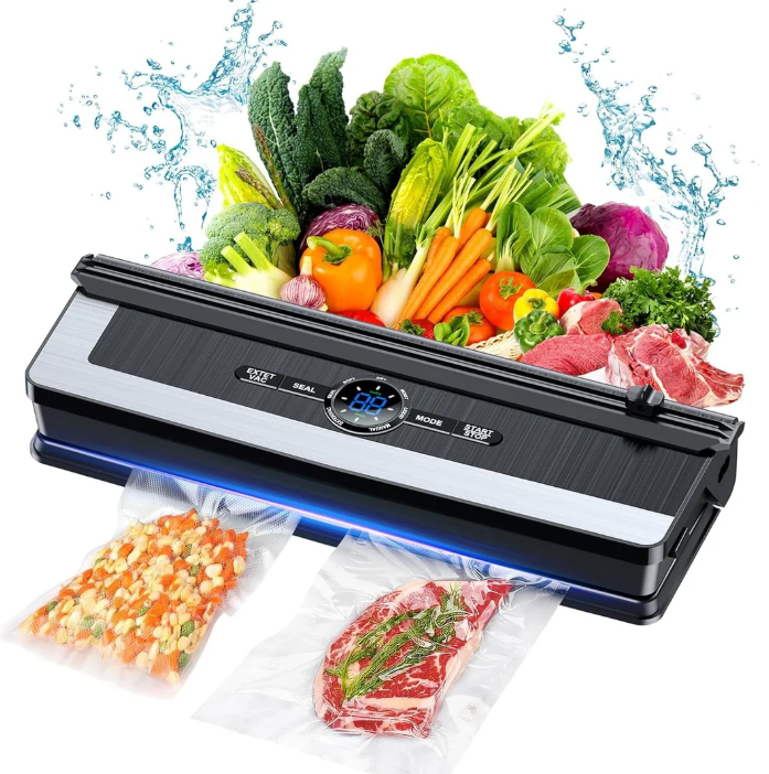 BowLift | Multifunctional 8-in-1 Vacuum Sealer with Integrated Film Cutter