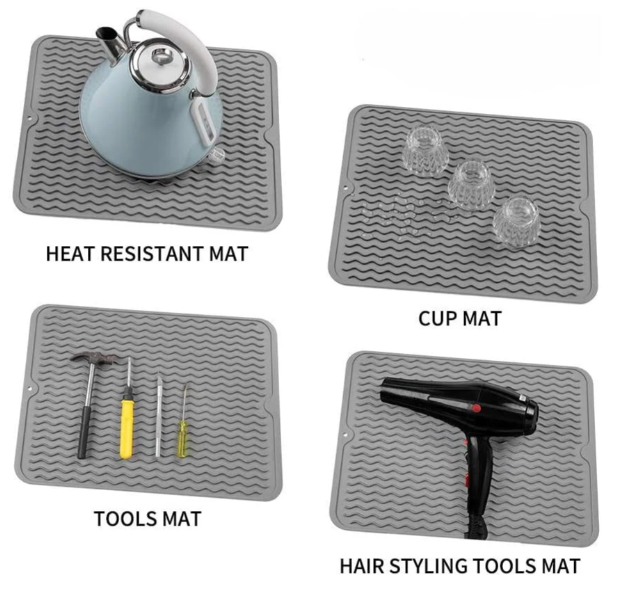 BowLift | Sustainable Silicone Drip Mat - Universally usable and heat-resistant