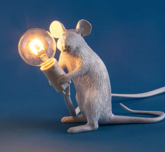 BowLift | Unique Mouse Table Lamp