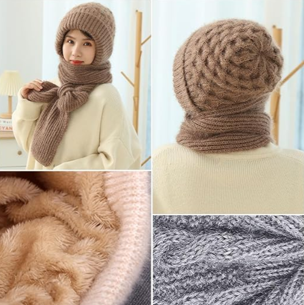 BowLift | Warm 2in1 Hat Scarf