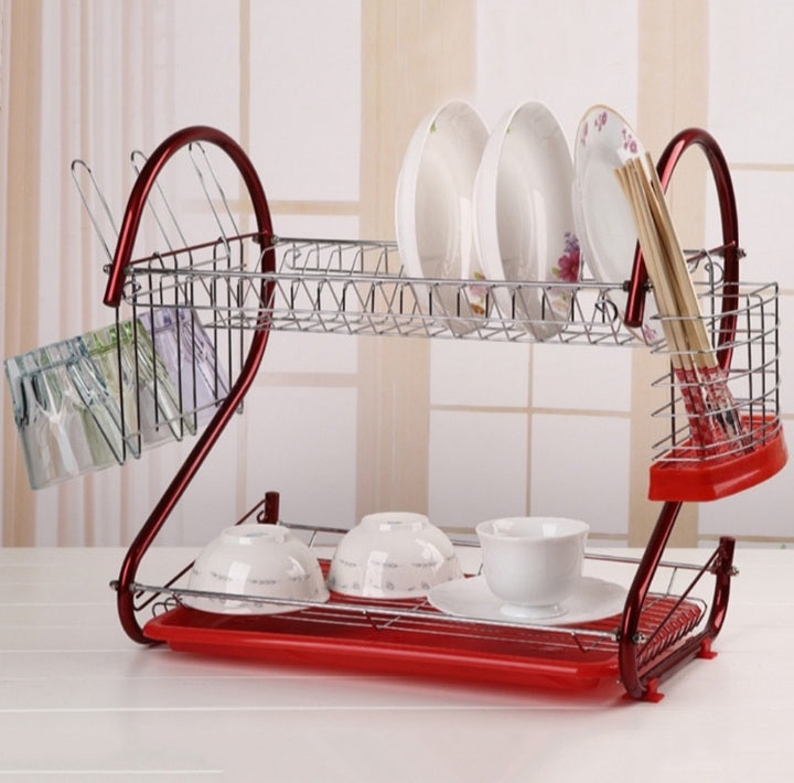 BowLift | 2 Layered Coated Dishracks