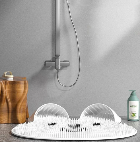 Multifunctional Silicone Massage Mat | Ultimate Shower Companion | Bowlift