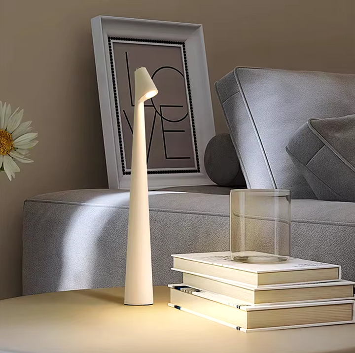 BowLift | LumiLux Portable Touch LED Lamp – Rechargeable, Dimmable and Slim Design