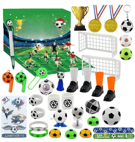 BowLift | MatchBox – Advent Calendar for Boys and Girls with Stadium Building Set