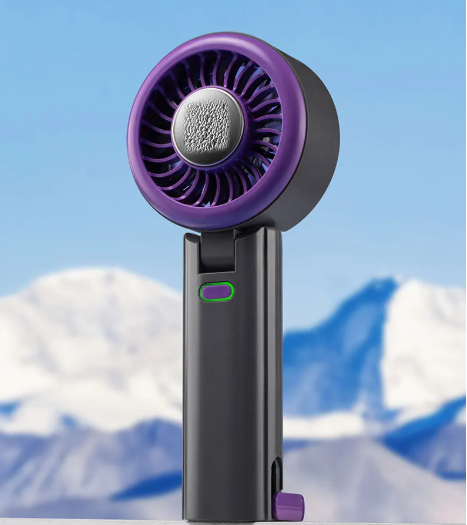 Skye Mini Fan with Cooling Plate – Portable Fan with 100 Speeds and Adjustable Breeze | Bowlift