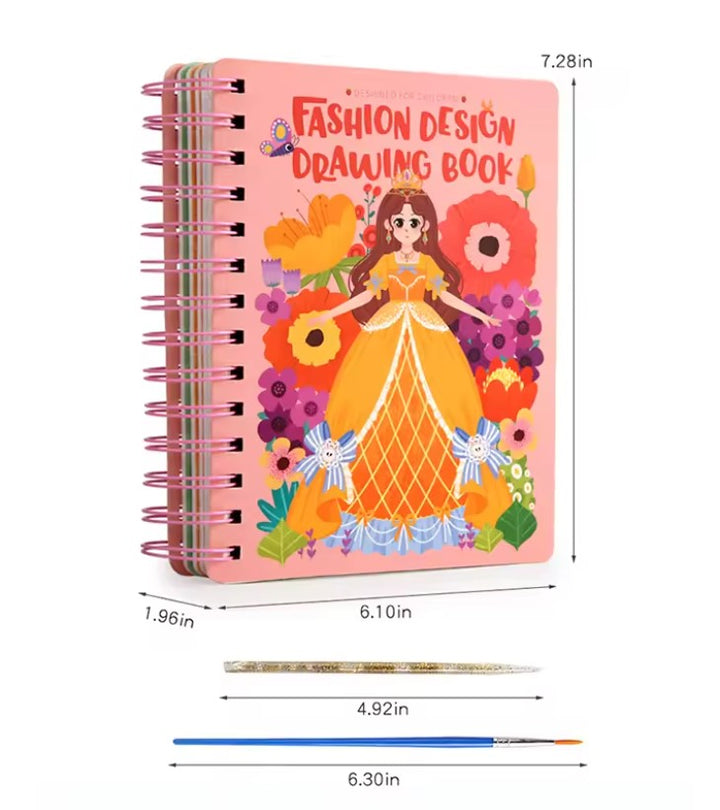 BowLift | Princesses Coloring and Crafting Book