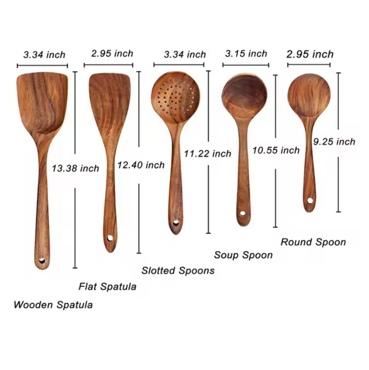 EcoWood – Luxurious cookware set made of wood with storage bucket Bowlift