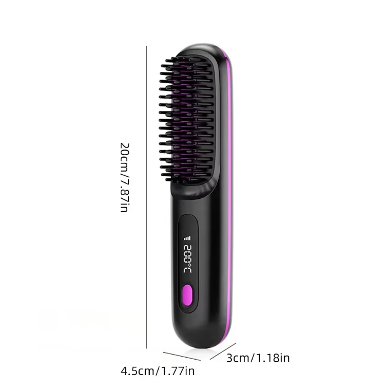 Thermal styling brush for short hair & bangs | Bowlift