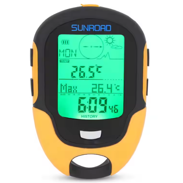 GPS Tracker Outdoor Black Orange | Bowlift