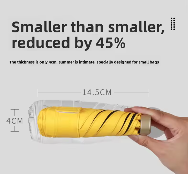 Mini Pocket Umbrella UV Protection Compact | Bowlift