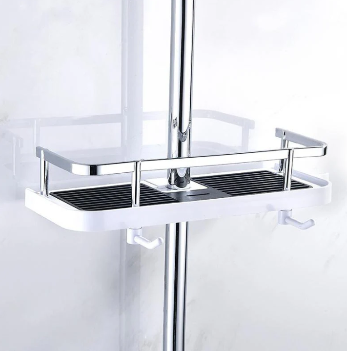 BowLift | Space-saving shower shelf