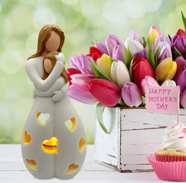 BowLift | Symbolic Mother-and-Child Candle Holder