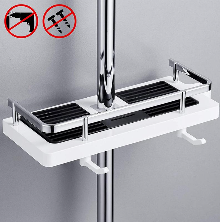 BowLift | Space-saving shower shelf