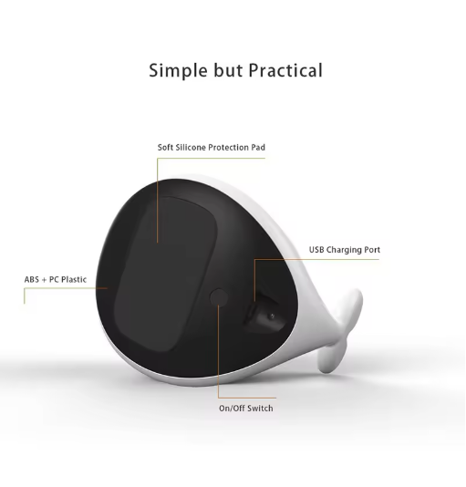 BowLift | Charming Color Changing Whale Night Light