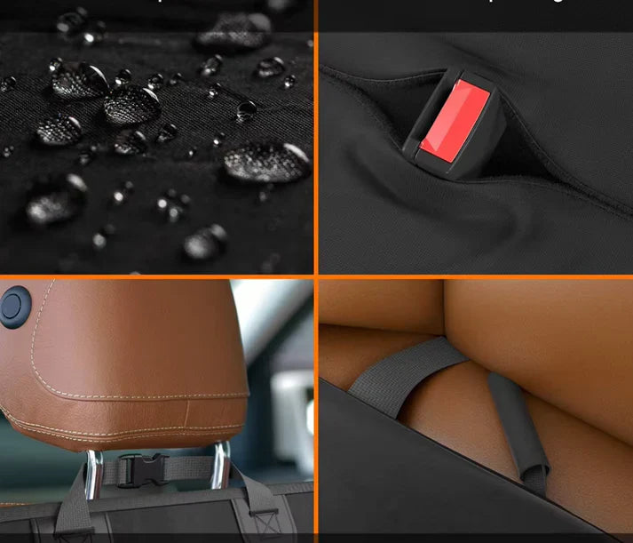 Waterproof car seat cover for dogs against dirt & scratches Bowlift