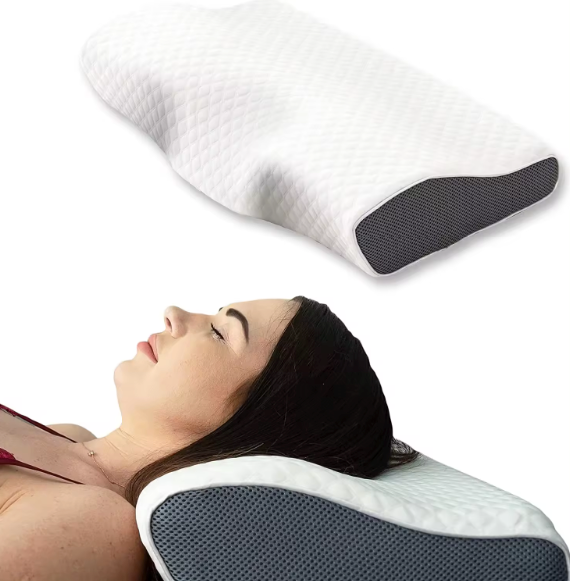 BowLift | SILENZA PILLOW – Ergonomic Neck Support Pillow with Memory Foam for Restful Sleep