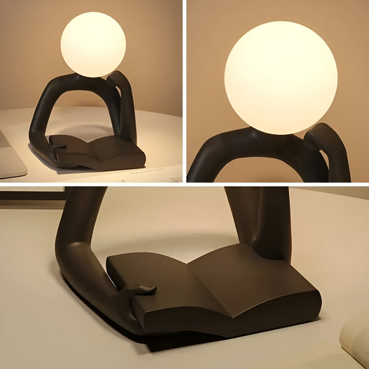 BowLift | LuxLume Refined Designer Table Lamp – Modern Art with Atmospheric Lighting