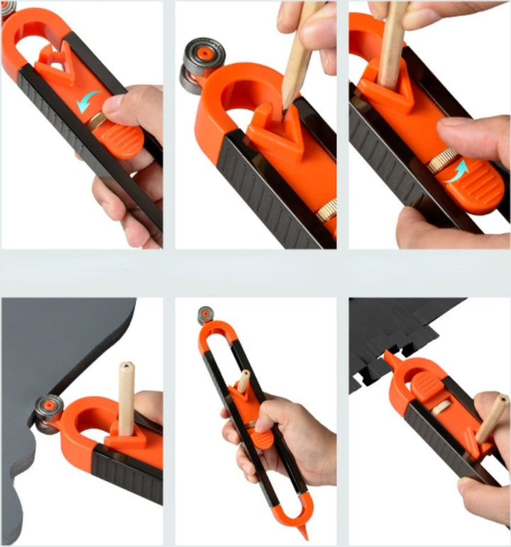 Adjustable Profile Scribing Ruler | Bowlift