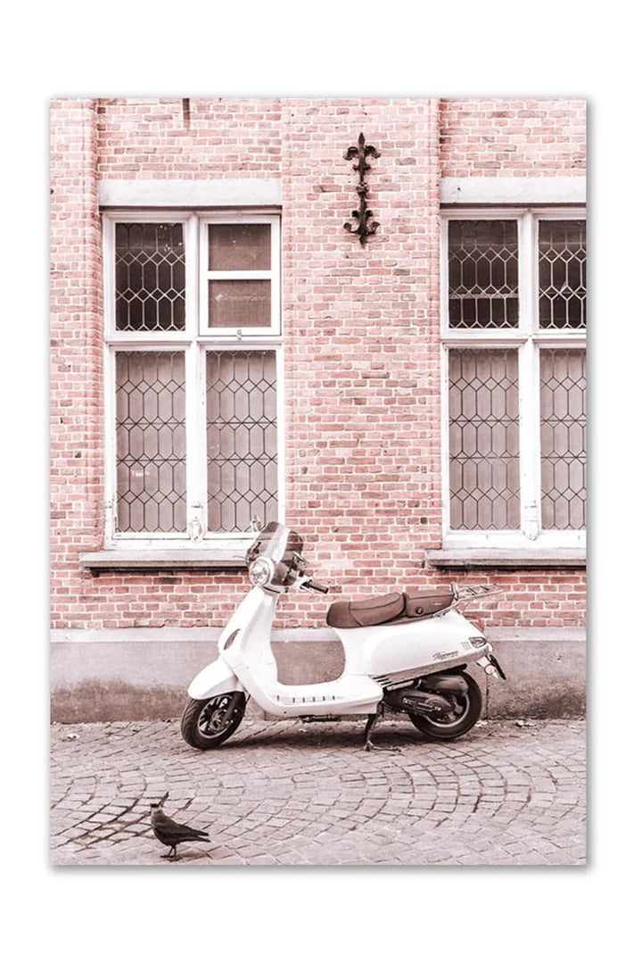 Modern City Canvas Poster | Bowlift