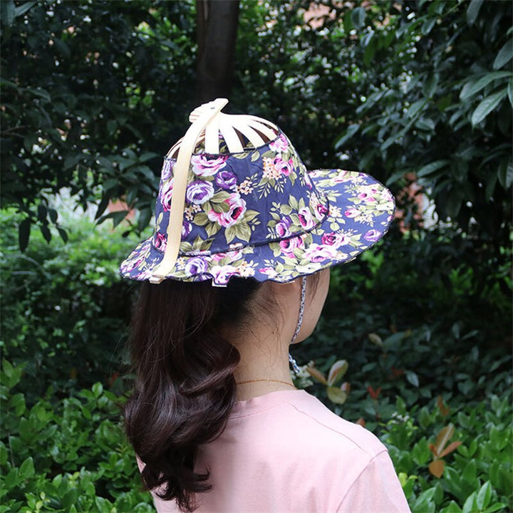 BowLift | Cute Bamboo Folding Summer Cap