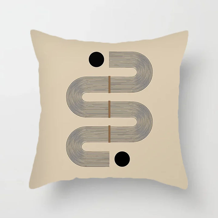Modern Art Abstract Pattern Decorative Cushion Covers Creative Line Sofa Chair Pillowcases Throw Pillow Case Home Office Decor | Bowlift