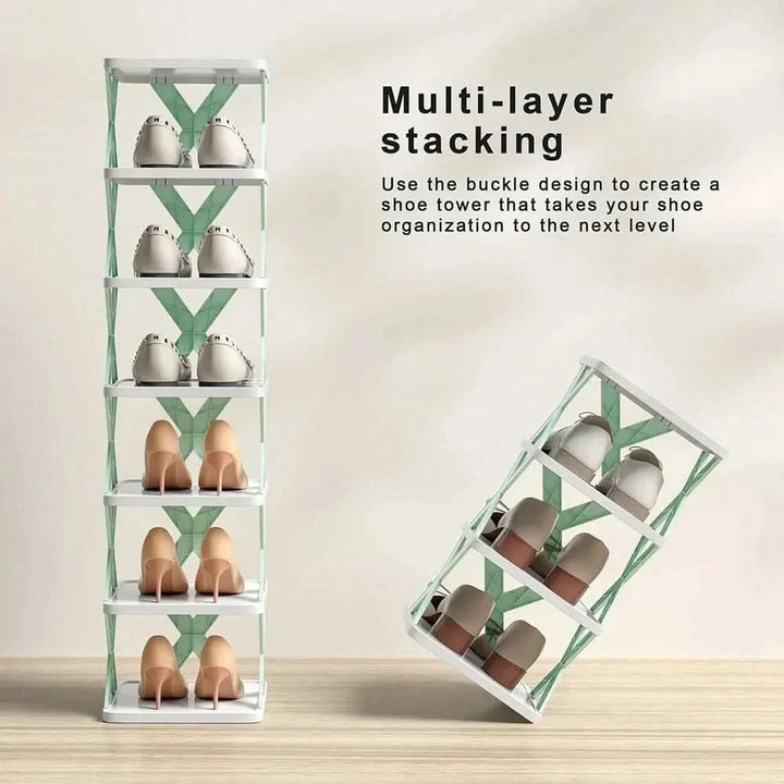 BowLift | SHOETOWER – Multi-layer shoe organizer for space-saving storage