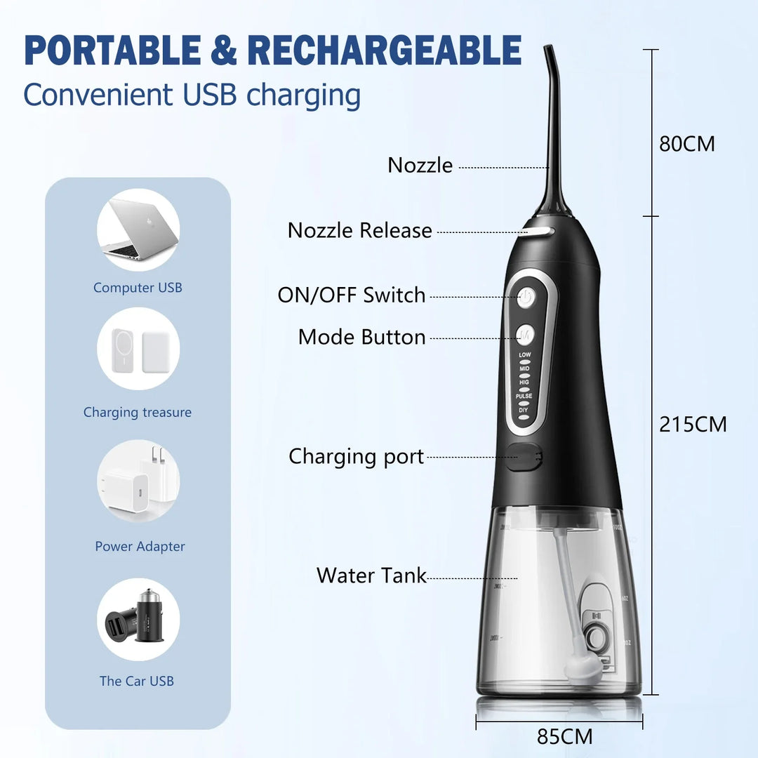 BowLift | USB Oral Care Water Flosser