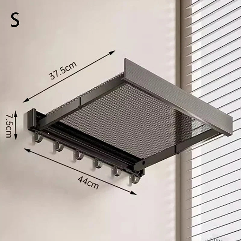 BowLift | Ultra Suction Expandable Towel Storage Organizer Rack