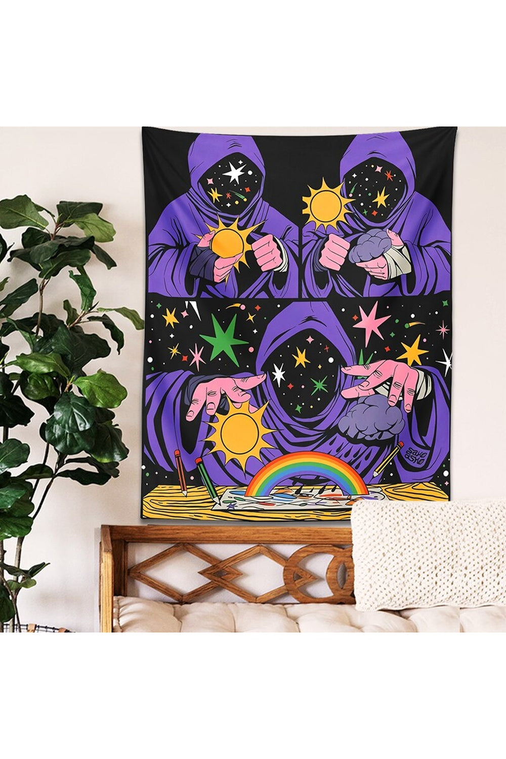 Divination Occult Tapestry | Bowlift
