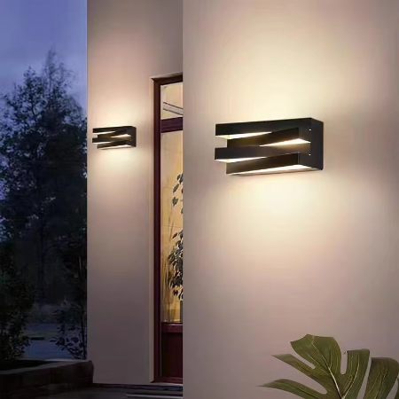 BowLift | Weather-Resistant LED Wall Lamp for Exterior Elegance