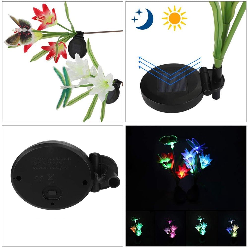 BowLift | Soleil flower - Illuminate your garden - Magical atmosphere - Renewable energy