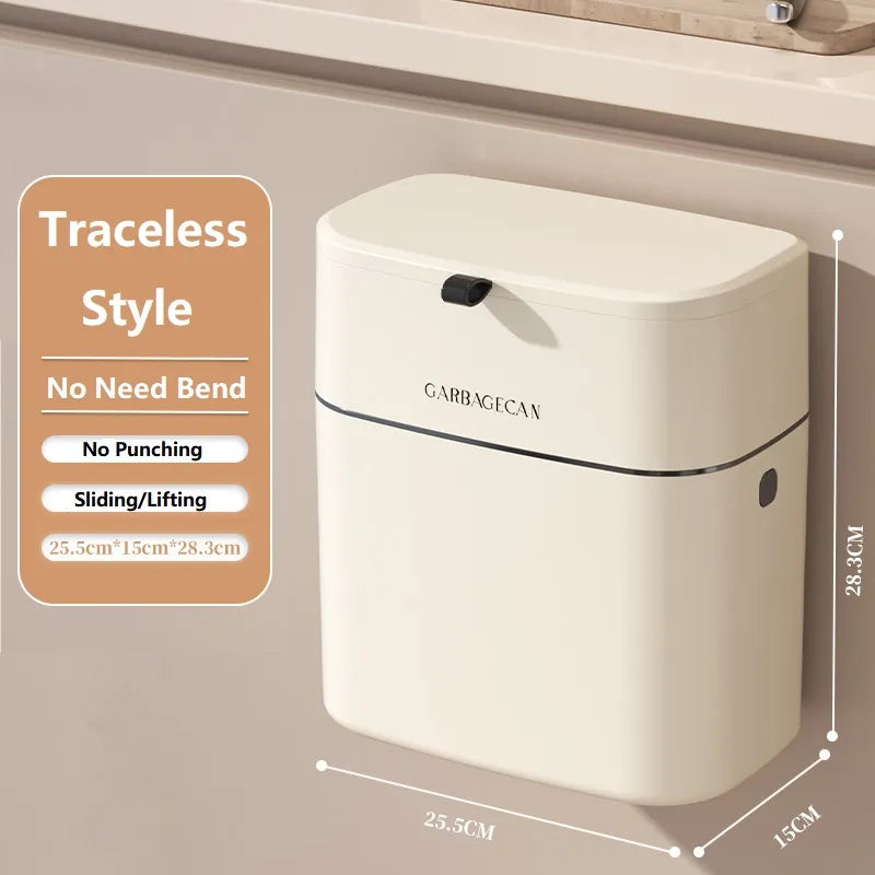 BowLift | Space-Saver Hangable Home Mini Trash Bin