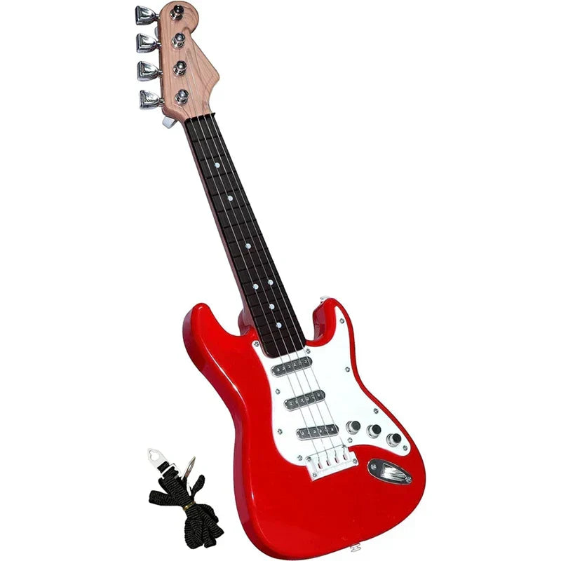 BowLift | 4-String E-Guitar Toy for Kids | Portable, ABS Plastic & Educational Musical Instrument