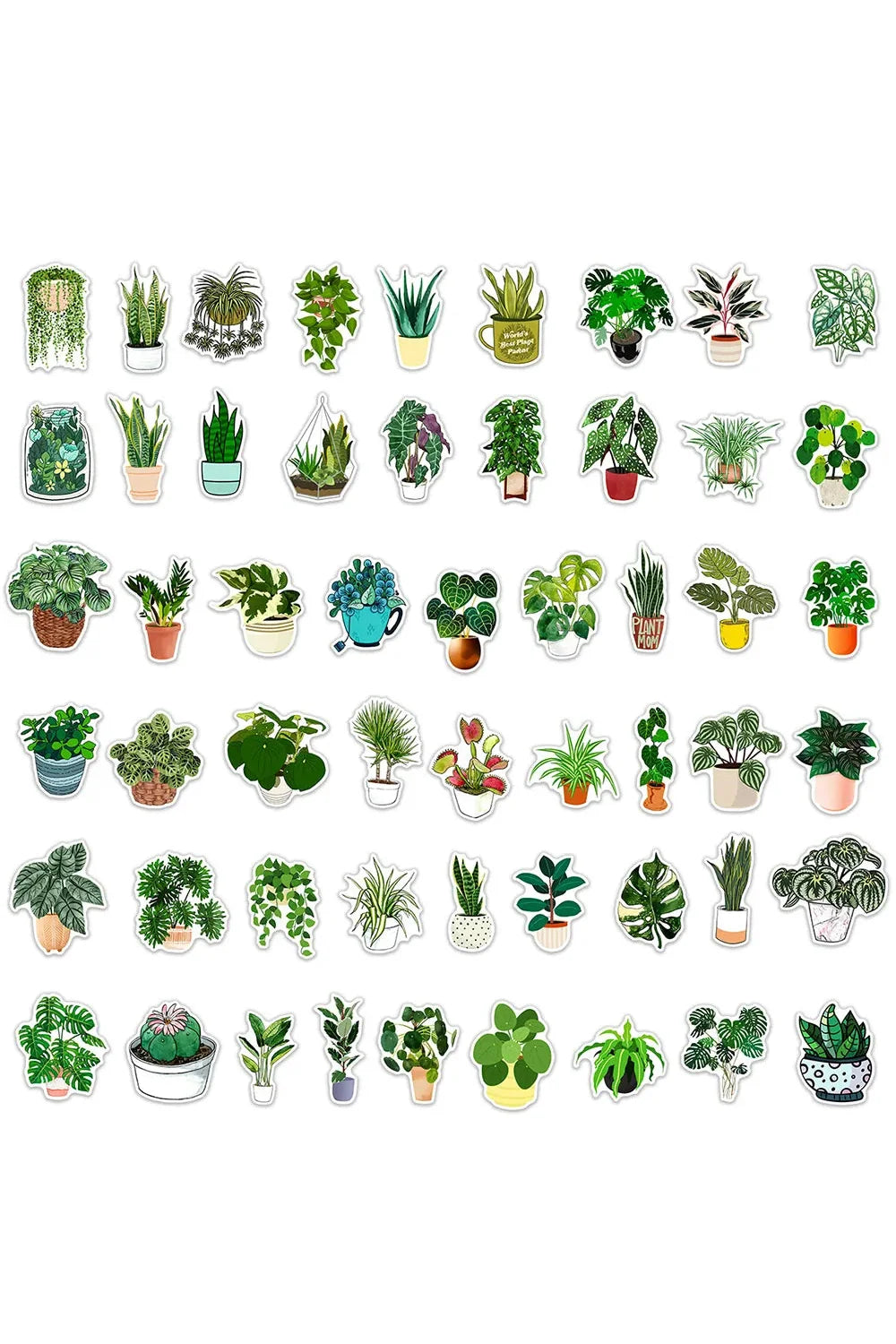 Plant Scrapbooking Stickers | Bowlift