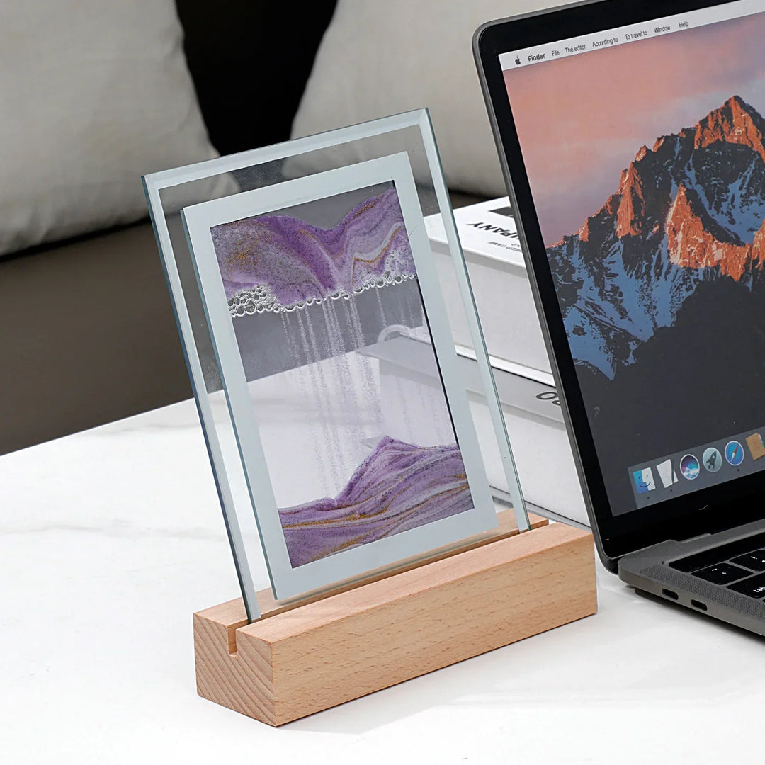 BowLift | Sand Art LED Quicksand Artistic Table Lamp