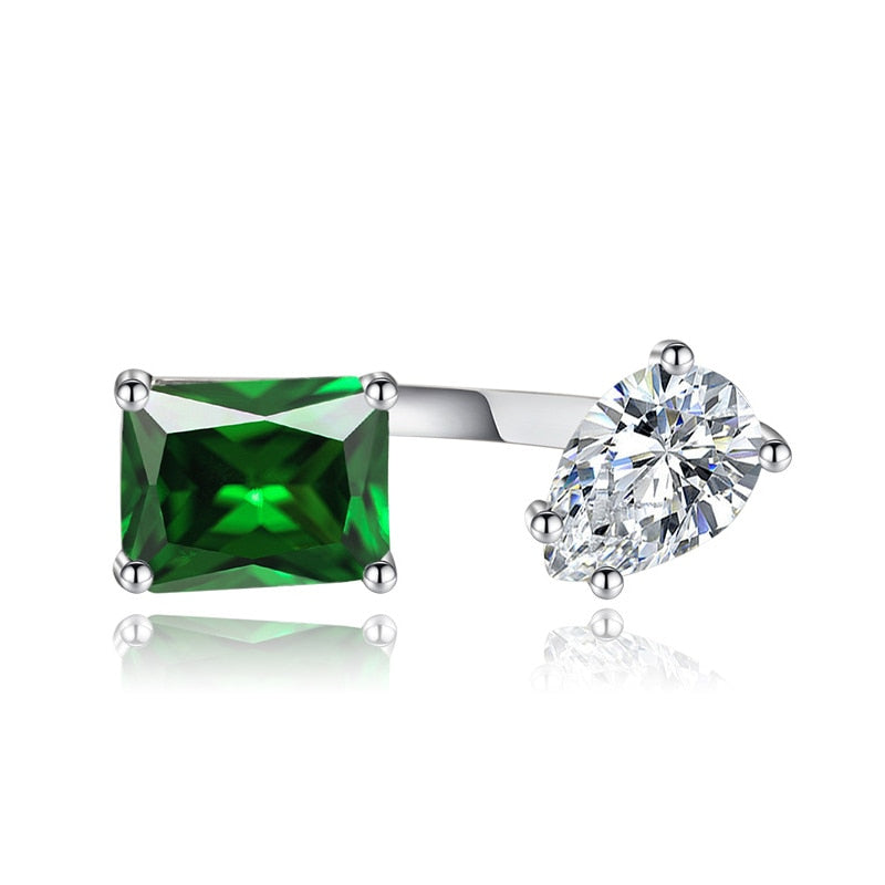 BowLift | Water Drop Zircon Chic Adjustable Ring