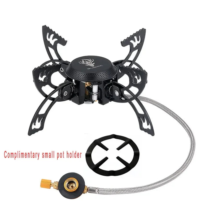Claw Design Supreme Heat Foldable Outdoor Gas Stove | Bowlift