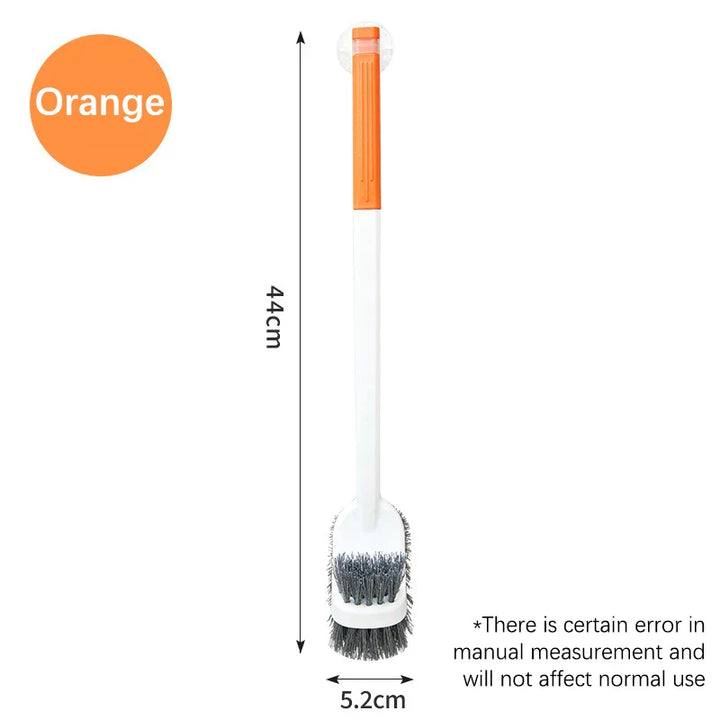 BowLift | CleanTwin WC Brush | Double-Sided Toilet Brush with Long Handle | Deep Cleaning & Hygienic | Space-Saving Hangable