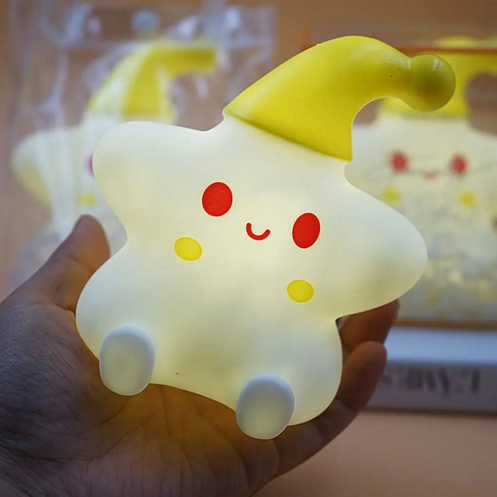 BowLift | Happy Little Star LED Silicone Night Lamp