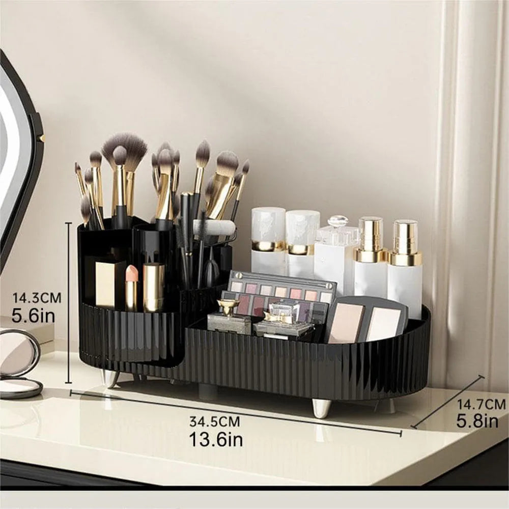 BowLift | Eleganza – Luxury Beauty Organizer with Slim Rotating Design