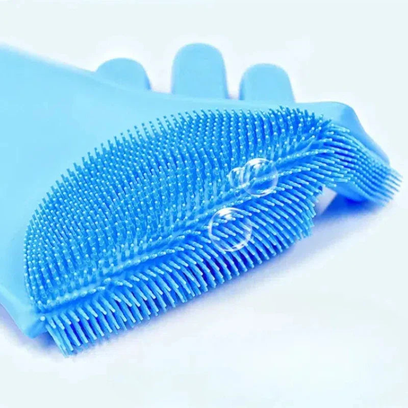 BowLift | FELISPA SoftTouch Silicone Bath Glove for Cats | Soft Coat Care & Massage | Shampoo Brush for Pets | 35×16 cm