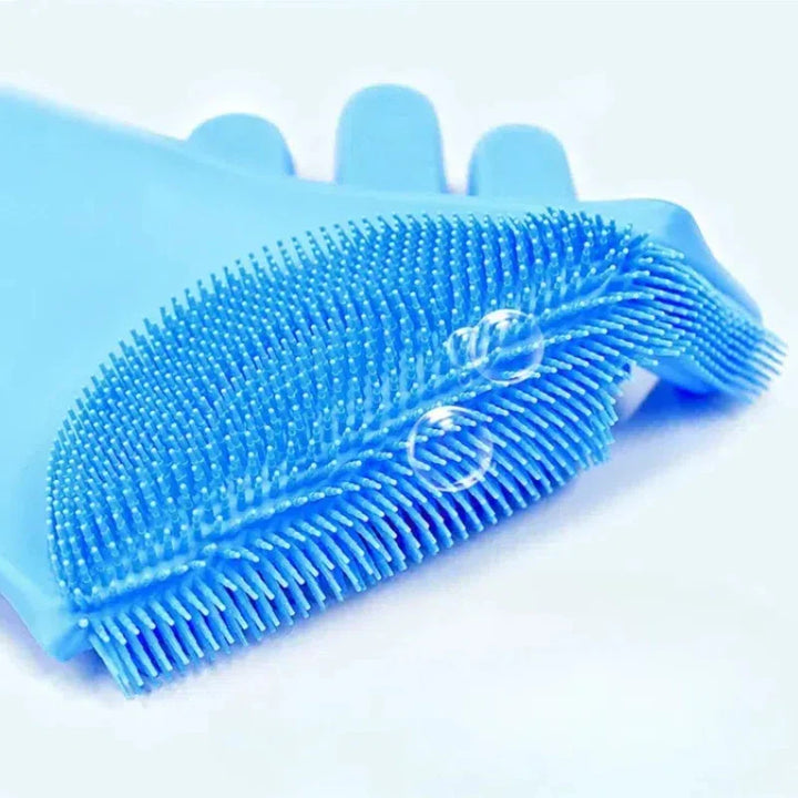 BowLift | FELISPA SoftTouch Silicone Bath Glove for Cats | Soft Coat Care & Massage | Shampoo Brush for Pets | 35×16 cm