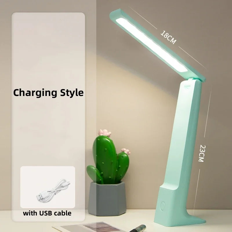 BowLift | Lumora LED Table Lamp | Dimmable & Touch Control | 3 Light Colors | Battery 20h | White/Pink/Blue