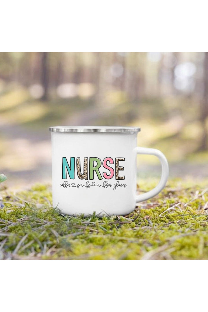 Life Themes Enamel Cup | Bowlift